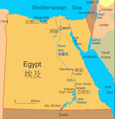 Egypt Map