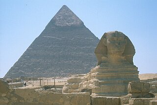 Pyramid & Sphinx